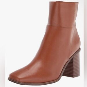 The Drop Tan Leather Ankle Boots
